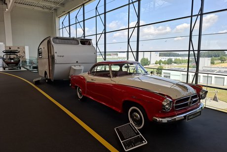 Impression Erwin Hymer Museum "auf 6000 qm Barriere frei"