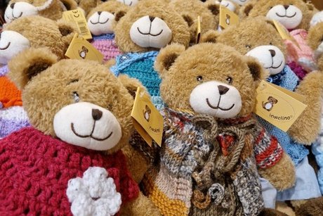 das Foto zeigt einige der Hoffnungsb&auml;ren