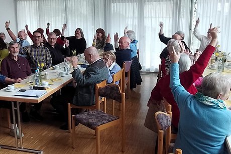 Abstimmung Wahl Dieter G&uuml;ndert