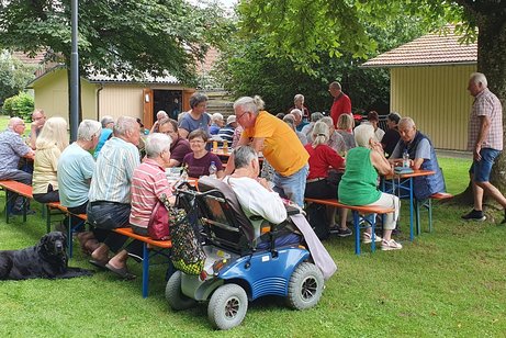 Sommerfest am Waldrand