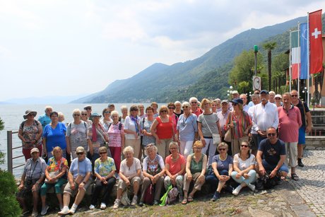 Gruppenbild am Lago Maggiore