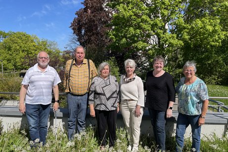 Gruppenbild des neuen Vorstands
