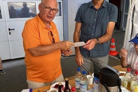 Übergabe der VdK Spende an den Sperlingshof