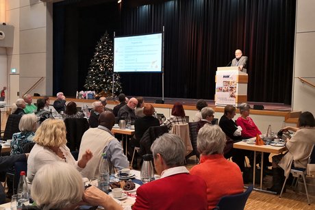 Winter-/Adventsfeier 2025 - Gru&szlig;worte vom VdK Kreisverband Neckar-Odenwald von Franz Brenneis