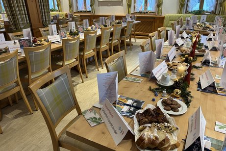 Im Berghotel "Zollersteighof".