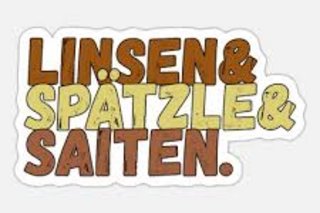 Linsen mit Spätzle und Saitenwürstle