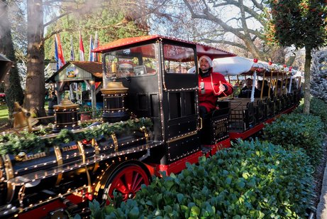 Mit der Lok durch den Europa-Park