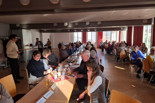 Jahresabschlussfeier 2024 Saal Bürgerhaus