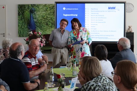 VdK Ortsverband Burgrieden Versammlungen im Brunnencafe im Wohnpark Burgrieden