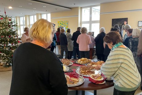 Mitglieder bei der Weihnachtsfeier