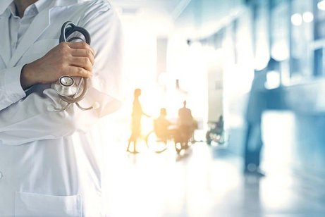 Arzt im Krankenhaus