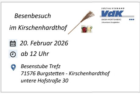 Symbolbild Besenbesuch