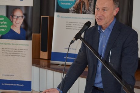 B&uuml;rgermeister Markus Zeiser - 75 Jahre VdK OV Stra&szlig;berg