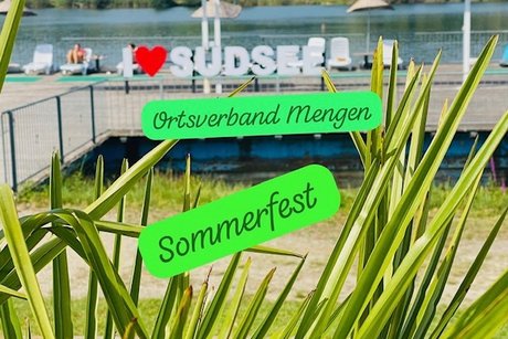 Hinweis-Schild "Südsee" VdK