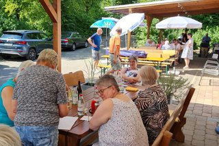 Grillfest im Fischereivereinsheim Breitenauer See 2023