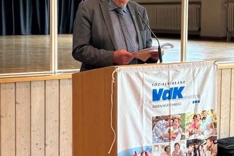 KV-Vorsitzender Helmut Stebner