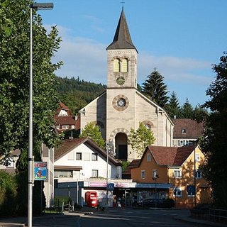 Blick von Sulzbach kommend auf Spiegelberg