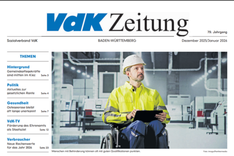 Titelbild der VdK Zeitung