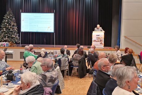 Winter-/Adventsfeier 2025 - Gru&szlig;worte vom VdK Kreisverband Neckar-Odenwald von Franz Brenneis