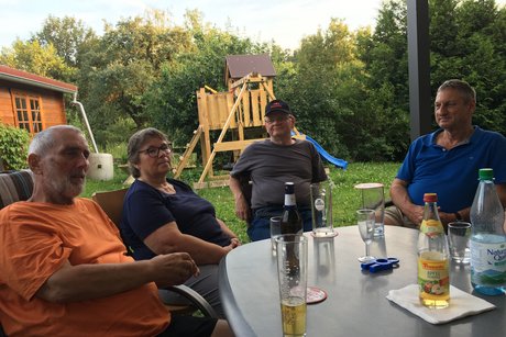 Teilnehmer in guten Gesprächen