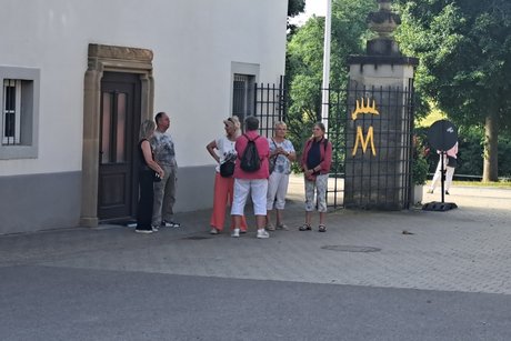 nach der F&uuml;hrung kleine Gespr&auml;chsrunde