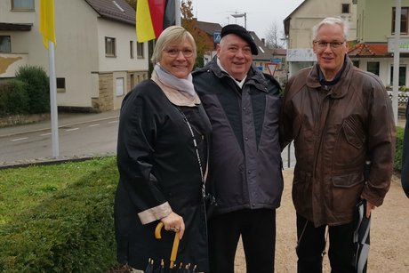 vom VdK OV Bad Rappenau Renate Krämer, Waldemar Brockmann & Wolfgang Scheuermann