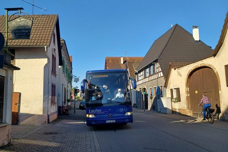 Abfahrt am 10.06., erste Station