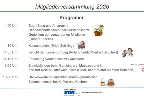 Mitgliederversammlung 2026