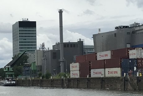 Mannheims Containerhafen