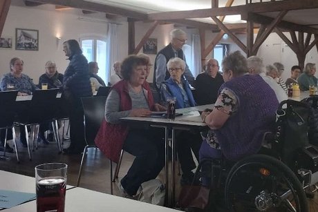 Gespanntes Publikum