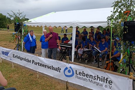 Inklusionschor " Spaß inklusive" auf dem Kinderfest