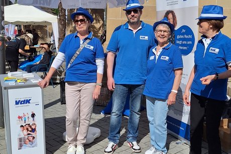 VdK Stand auf dem Inklusionstag