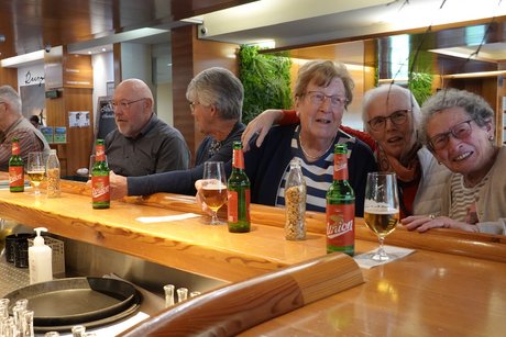 Abends an der Bar