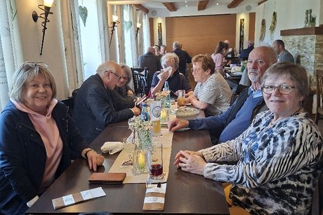 VdK'ler im Gasthof Adler, Heudorf
