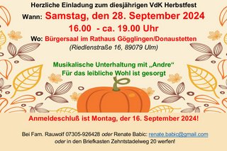 VdK Herbstfest 2024