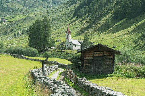 Idyllisches Ahrntal mit seiner unberührten Natur