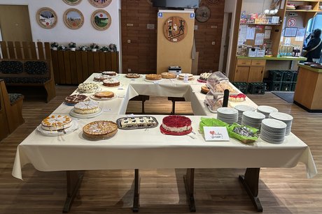 Das Kuchenb&uuml;fett.