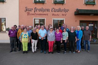 Teilnehmer VdK-Ausflug Bad Windsheim - Zur Frohen Einkehr
