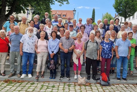Ausflug des VdK OV Stra&szlig;berg an den Bodensee - Insel Reichenau