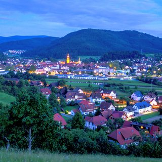 Haslach in der Dämmerung