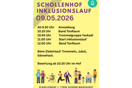 Inklusionslauf Schollenhof