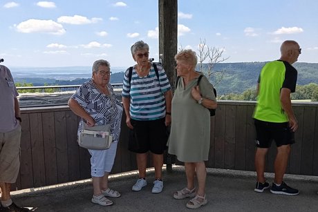 Aussichtsplattform auf dem Höchsten Aussichtsplattform auf dem Höchsten