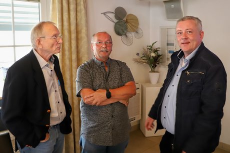 Franz Dorn, Holger Diehl und Jürgen Holzner