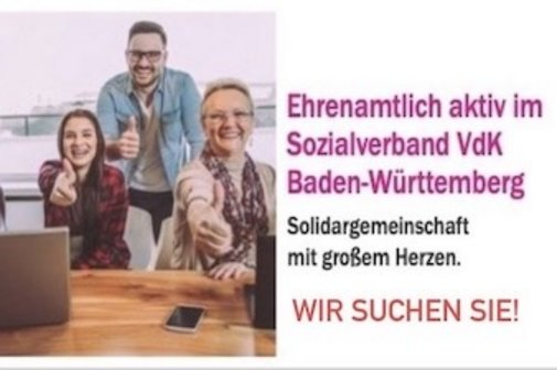 Ehrenamtlich Engagiert beim VdK
