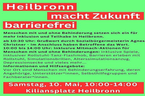 Heilbronn macht Zukunft barrierefrei