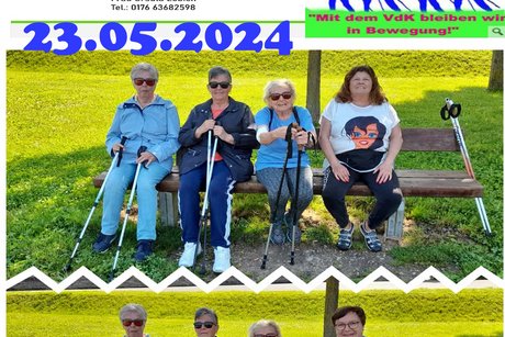 Bild zeigt 4 Personen auf einer Bank
