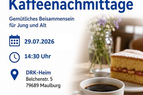 Einladung VdK-Kaffeenachmittag