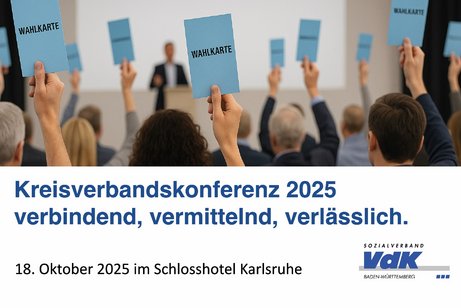 Kreisverbandskonferenz Sozialverband VdK Karlsruhe 18.10.2025