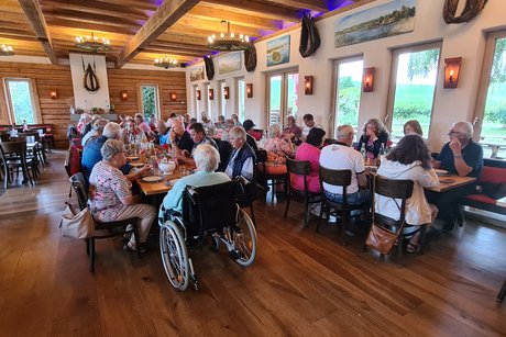 Abendessen im Hof Neuhaus in Lippertsreute Ausflug 2024