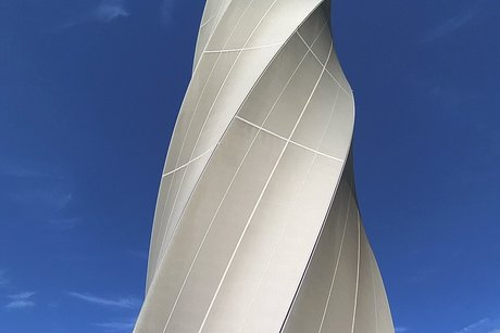 Rückseite des Turmes
